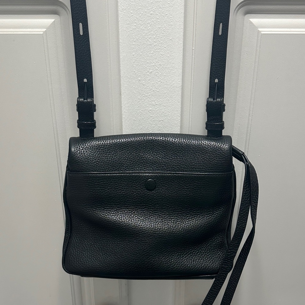 KARA Leather Shoulder/Crossbody Bag